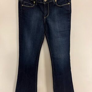 PAIGE Blue Boot Cut Jeans Classic Style